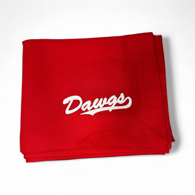 Dawgs Stadium Blanket Red