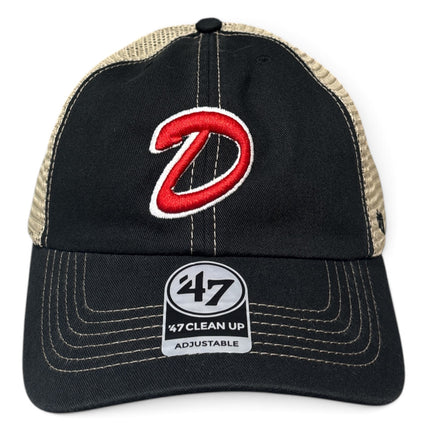 Dawgs 47 Brand Clean Up Vintage Hat Black