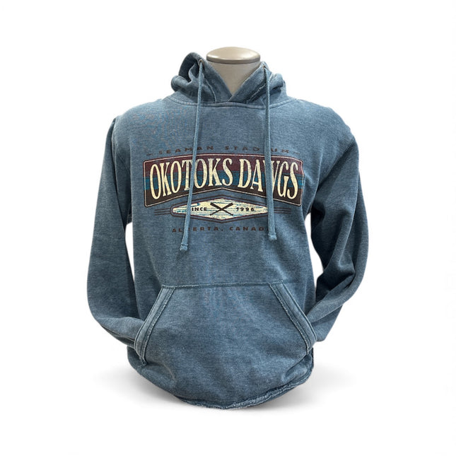 Dawgs Burnout Fleece Hoody Glacier