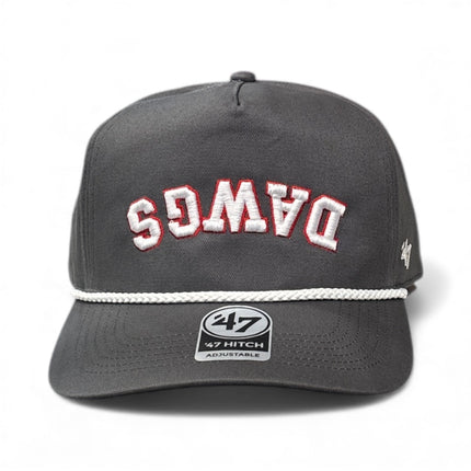 Dawgs 47' Brand Rope Hitch Hat Grey