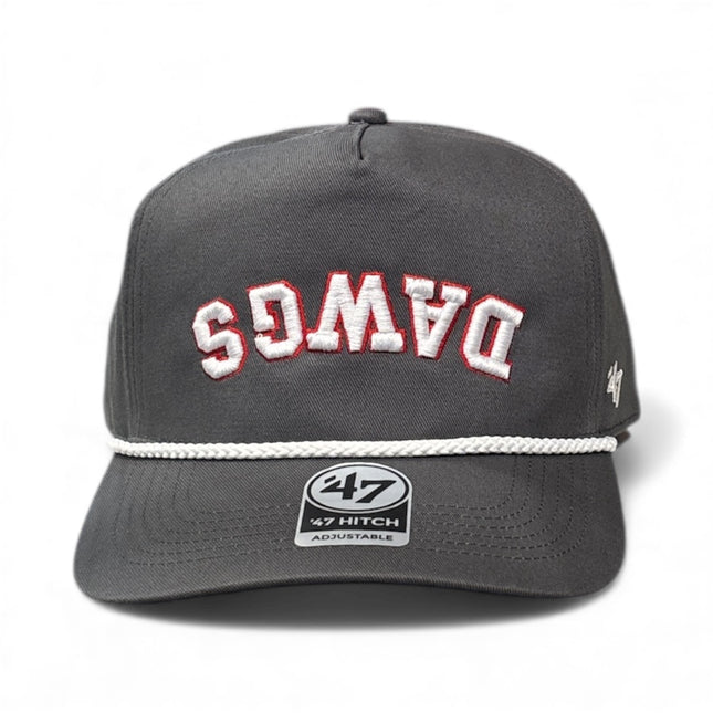Dawgs 47' Brand Rope Hitch Hat Grey