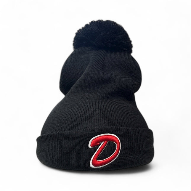 Dawgs Every Day Pom Pom Toque Black